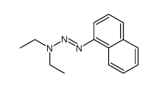 1-Triazene, 3,3-diethyl-1-(1-naphthalenyl)- 结构式