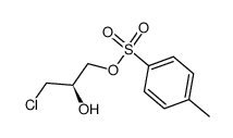 1,2-Propanediol, 3-chloro-, 1-(4-methylbenzenesulfonate), (2R)- 结构式