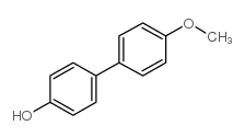 4-羟基-4'-甲氧基联苯 结构式
