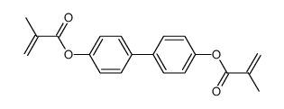 4,4'-亚联苯基二异丁烯酸酯 结构式