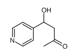 4-羟基-4-(4-吡啶基)-2-丁酮 结构式
