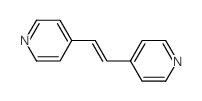 1,2-双吡啶基乙烯 结构式