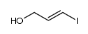 2-Propen-1-ol, 3-iodo-, (2E)- 结构式