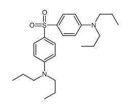 Benzenamine, 4,4'-sulfonylbis[N,N-dipropyl- 结构式