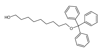 9-三苯甲氧基-1-壬醇 结构式