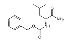 CBZ-亮氨酸酰胺 结构式