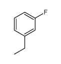 1-乙基-3-氟苯 结构式