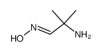 Propanal, 2-amino-2-methyl-, oxime 结构式