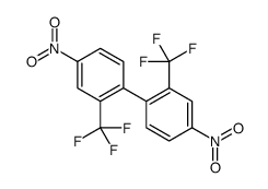 2,2'-二(三氟甲基)-4,4'-二硝基联苯 结构式