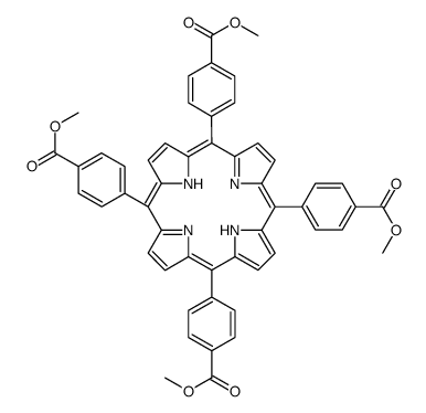 5,10,15,20-四(4-羧基苯基)卟吩四甲酯 结构式