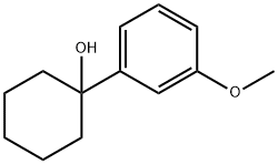1-(3-甲氧基苯基)环己醇 结构式