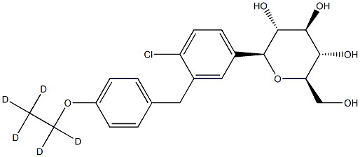达格列净-D5 结构式