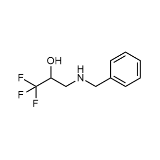 3-(苄基氨基)-1,1,1-三氟丙烷-2-醇 结构式