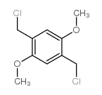 1,4-双(氯甲基)-2,5-二甲氧基苯 结构式