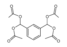1,3-苯二甲醇-α1,α3-二乙酰氧基-1,3-二乙酸酯 结构式