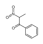 2-硝基-1-苯基-1-丙酮 结构式
