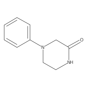 4-苯基-2-哌嗪酮 结构式