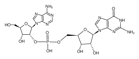 Guanosine, adenylyl-(2'→5')- 结构式