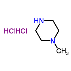 1-甲基哌嗪二盐酸盐 结构式