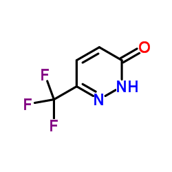 6-(三氟甲基)哒嗪-3(2H)-酮 结构式