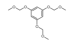 1,3,5-三(甲氧基甲氧基)苯 结构式