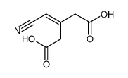 3-(氰亚甲基)戊二酸 结构式