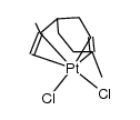 二氯[η4-1-甲基-4-(1-甲基乙烯基)环己烯]合铂立体异构体 结构式