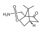 (1R)-10-樟脑磺酰胺 结构式