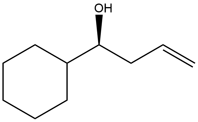 (αS)-α-2-丙烯基环己烷甲醇 结构式