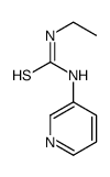 Thiourea, N-ethyl-N'-3-pyridinyl- 结构式