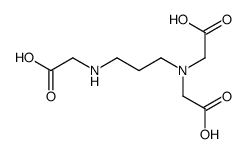 Glycine, N-(carboxymethyl)-N-[3-[(carboxymethyl)amino]propyl]- 结构式