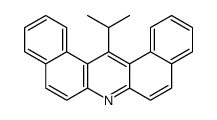 14-异丙基二苯并[a,j]吖啶 结构式