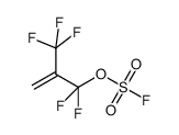 氟磺酸1,1-二氟-2-(三氟甲基)-2-丙烯-1-基酯 结构式