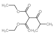 异丁酰基丙二酸二乙酯 结构式