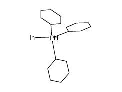 三氢(三环己基膦)合铟 结构式
