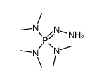 Phosphoranetriamine, 1-hydrazono-N,N,N',N',N'',N''-hexamethyl- (9CI) 结构式