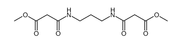 Propanoic acid, 3,3'-(1,3-propanediyldiimino)bis[3-oxo-, dimethyl ester (9CI) 结构式