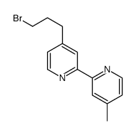 4-(3-溴丙基)-4'-甲基-2,2'-联吡啶 结构式