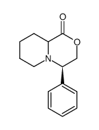 Pyrido[2,1-c][1,4]oxazin-1(6H)-one, hexahydro-4-phenyl-, (4R)- 结构式