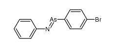 N-[(4-溴苯基)亚胂基]苯胺 结构式