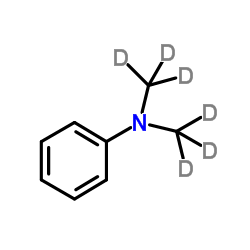N,N-二甲基苯胺-D6 结构式