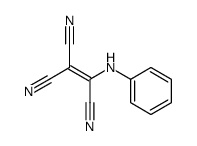 2-(苯氨基)-1,1,2-乙烯三腈 结构式