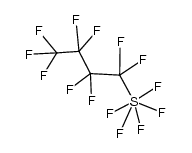五氟(九氟丁基)硫 结构式