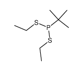 Phosphonodithious acid, (1,1-dimethylethyl)-, diethyl ester (9CI) 结构式