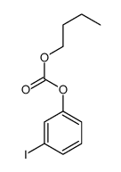 Carbonic acid, butyl 3-iodophenyl ester 结构式