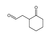 Cyclohexaneacetaldehyde, 2-oxo- 结构式