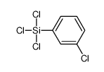 Silane, trichloro(3-chlorophenyl)- 结构式