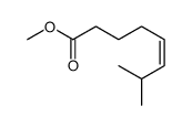 (5E)-7-甲基-5-辛烯酸甲酯 结构式