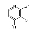 2-溴-3-氯-4-氘代吡啶 结构式