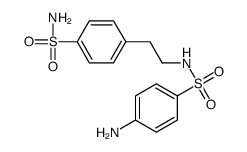 4-氨基-N-[2-(4-氨磺酰基苯基)乙基]苯磺酰胺 结构式